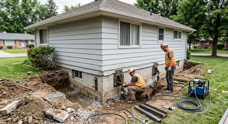 Home Foundation Repair in Bethel, OH