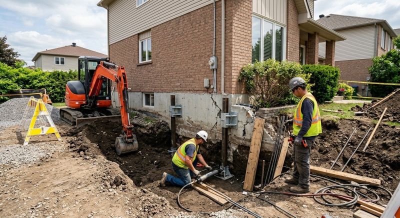 Home Foundation Repair in Blanchester, OH