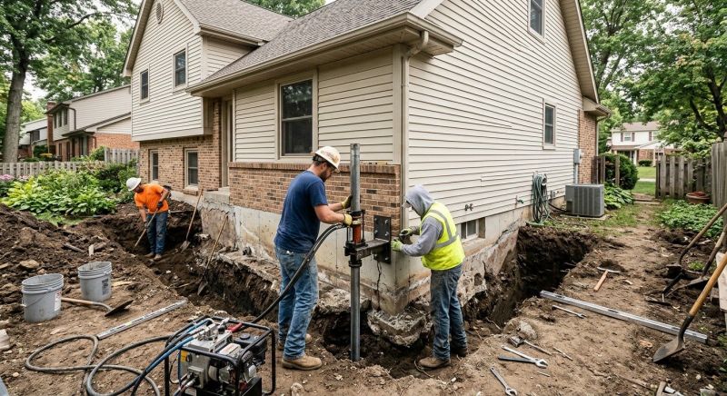 Home Foundation Repair in Goshen, OH