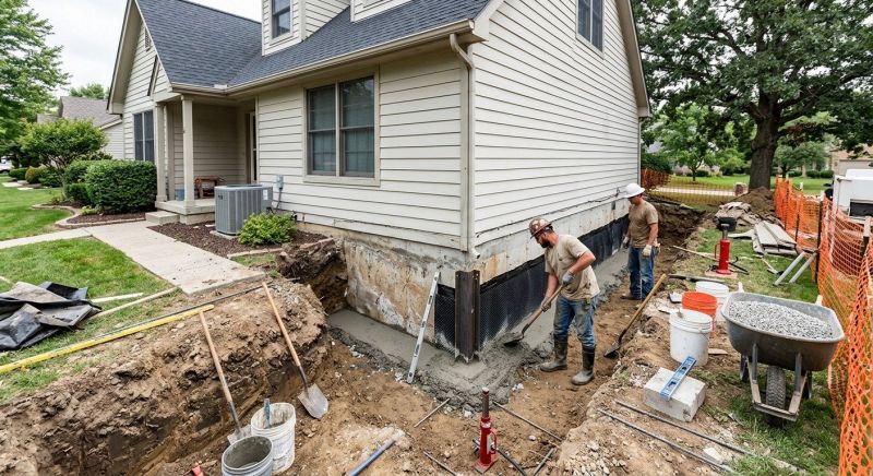 Home Foundation Repair in Maineville, OH
