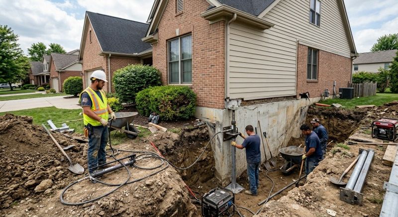 Home Foundation Repair in Spring Valley, OH