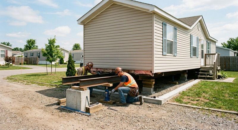 House Leveling in Milford, OH