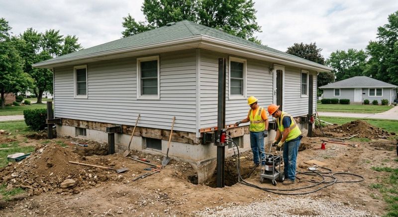 House Leveling in Morrow, OH
