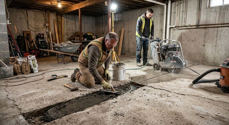 Slab Foundation Repair in Clermont County, OH
