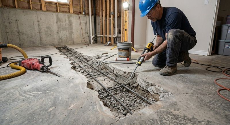 Slab Foundation Repair in Clermont County, OH