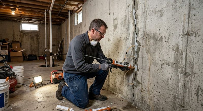 Structural Crack Repair in Clermont County, OH