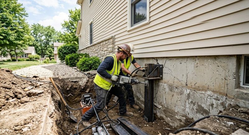 Structural Foundation Repair in Springboro, OH