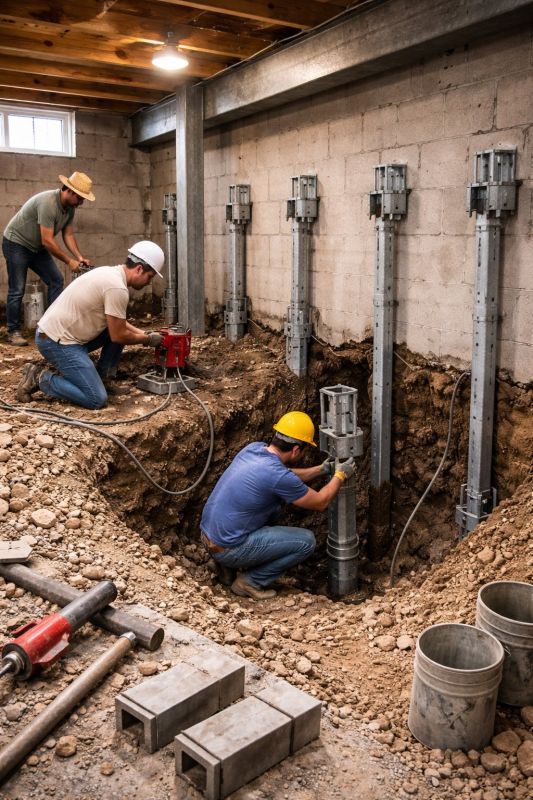 Structural Underpinning in Clermont County, OH