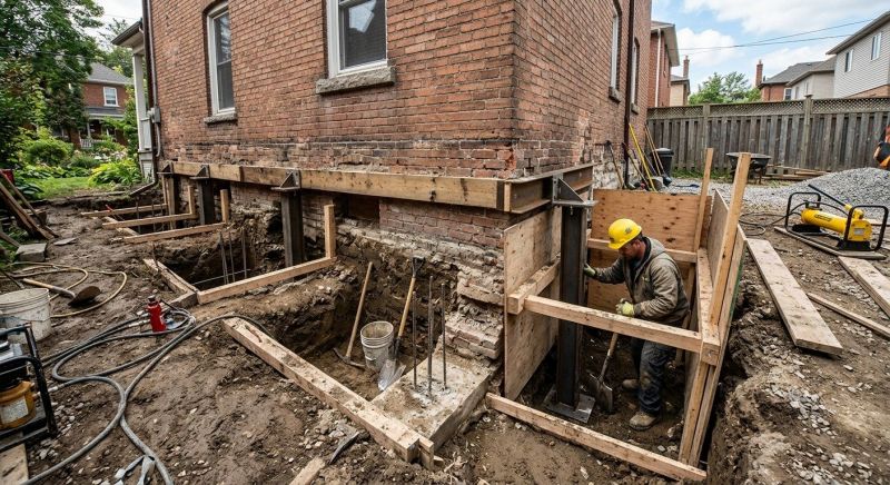 Structural Underpinning in Clermont County, OH