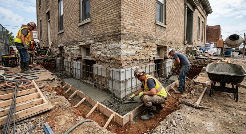 Underpinning Repair in Clermont County, OH